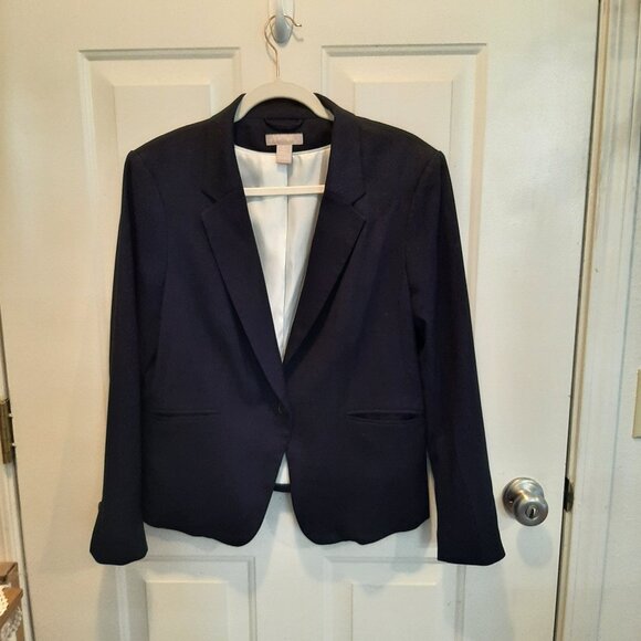 H&M Jackets & Blazers - H & M Fitted Blazer; Lined; Size Large; See description for measurements; EUC